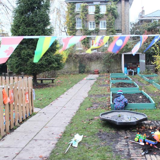 image of large nursery garden