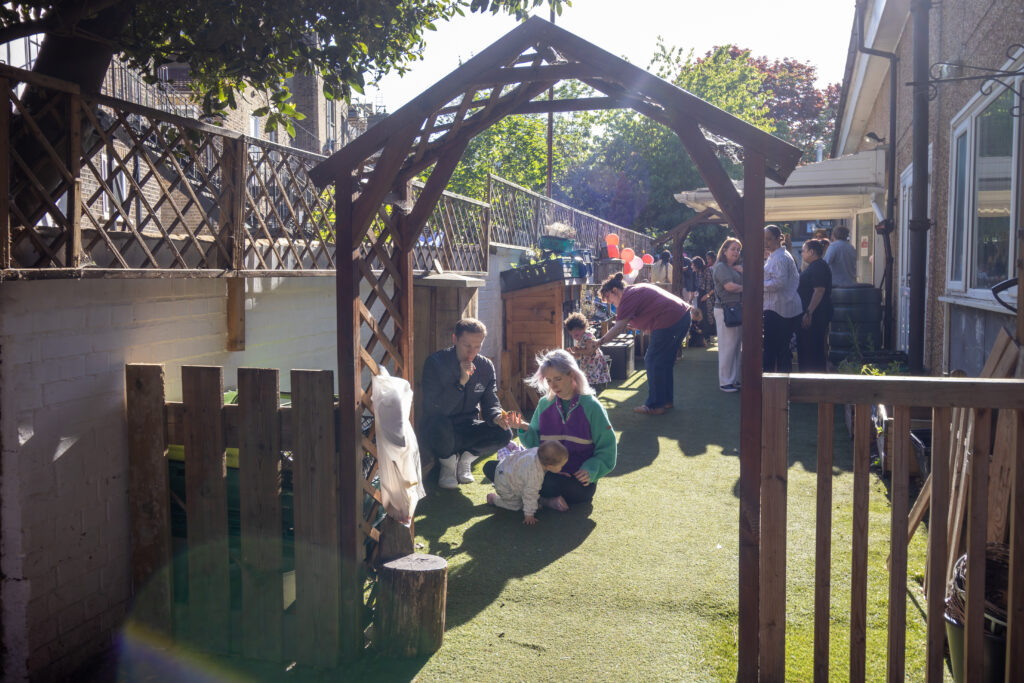 The garden at LEYF Deanery Road