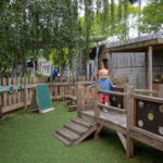 LEYF Children's Garden climbing frame