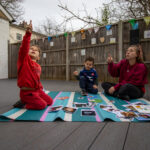 Outdoor picnic at LEYF Conservatoire