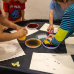 Arts and crafts at LEYF Bushy Tails nursery