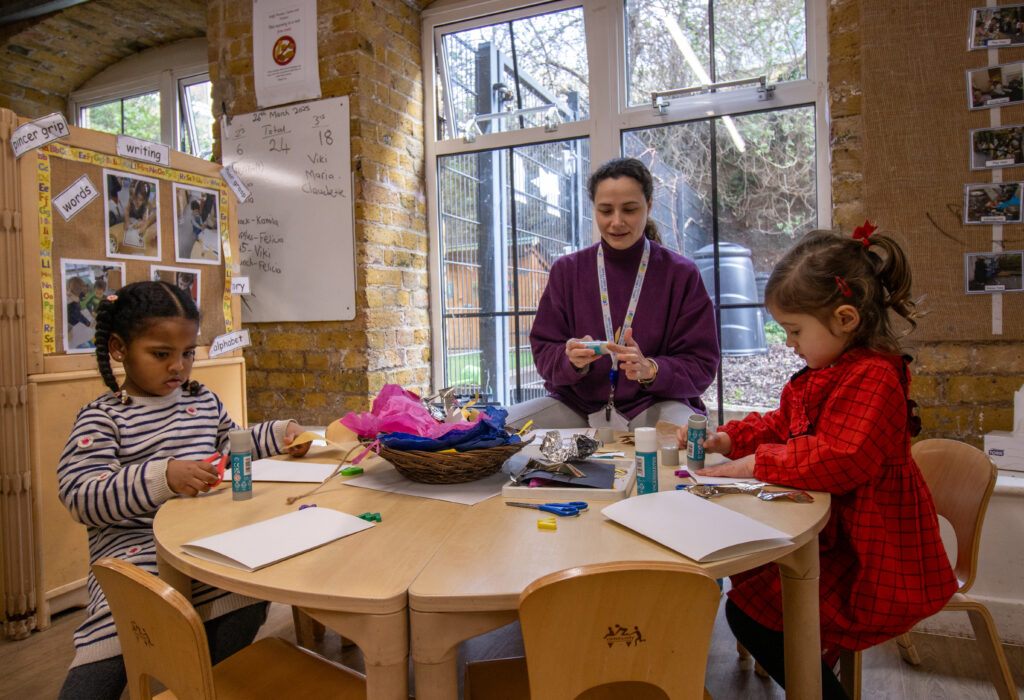 Learning at KEYF Angel Nursery