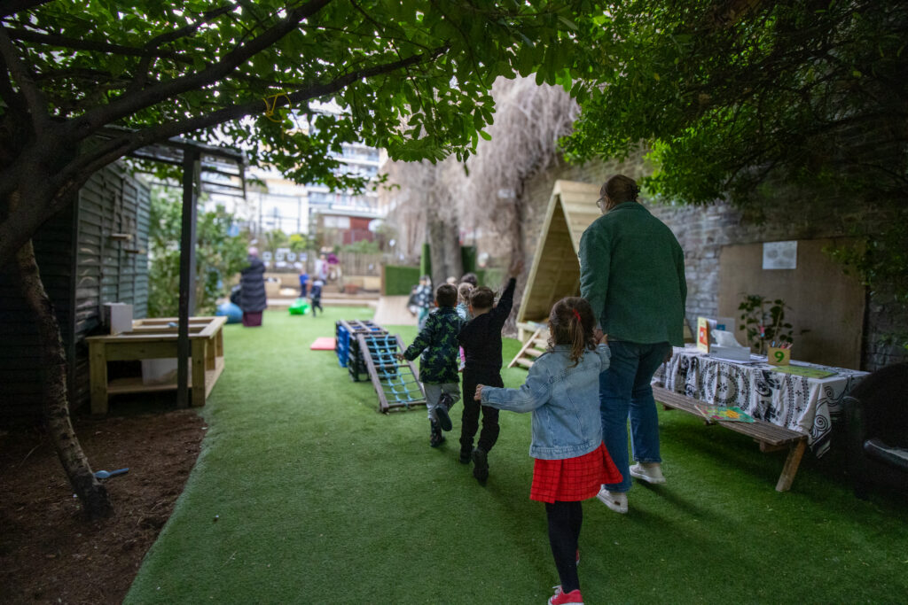 LEYF Angel nursery garden