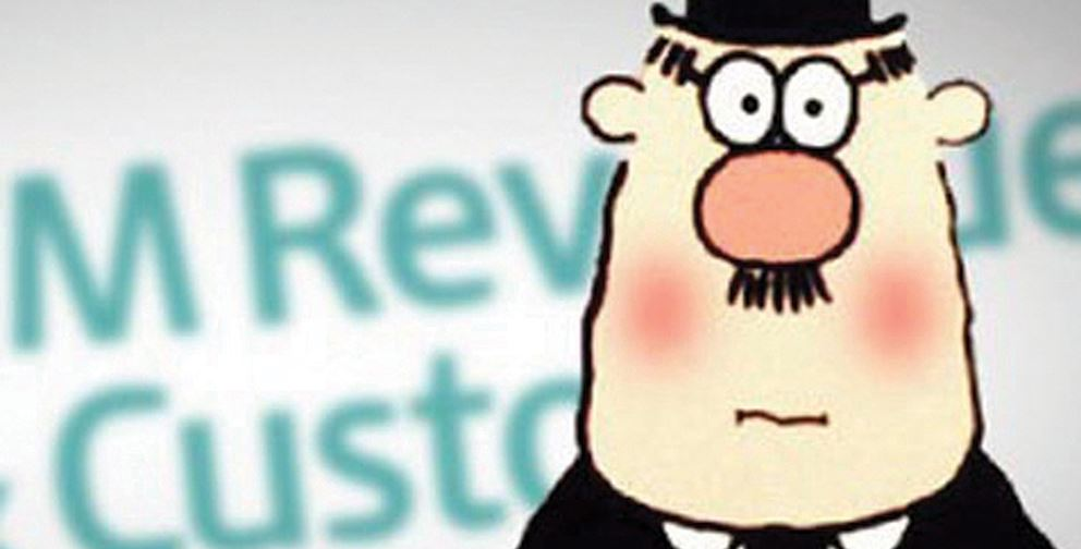 Cartoon mascot for the HMRC