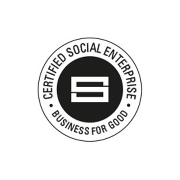 Certified Social Enterprise logo with the tagline Business for Good