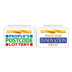 People's Postcode Lottery and Postcode Innovation Trust logos