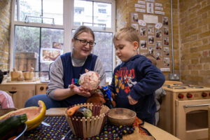 Fun with food at LEYF Angel Nursery 